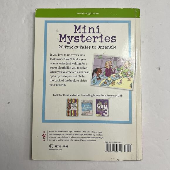 Set of 3 American Girl Books Mini Mysteries Books 1 thru 3 Paperback - Picture 5 of 14